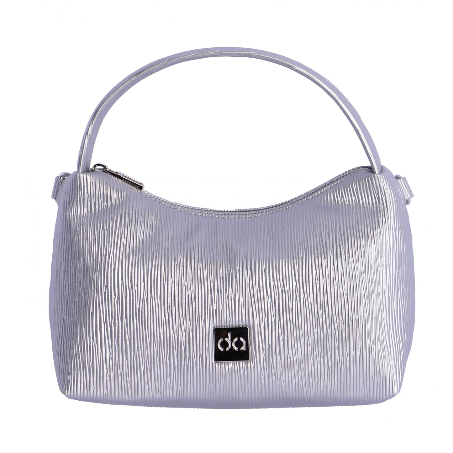 Bolso de mano y bandolera don algodon plata QV7874 009