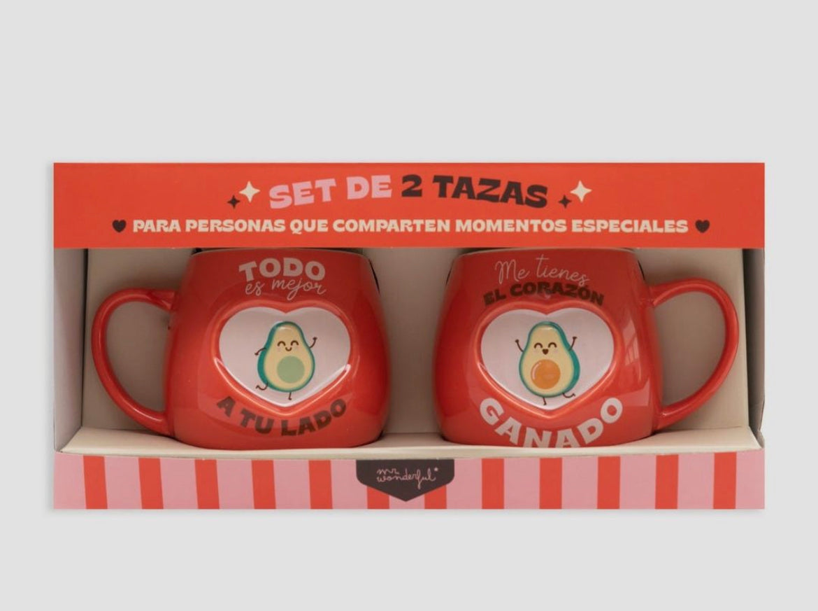 Set de 2 Tazas MrWonderful