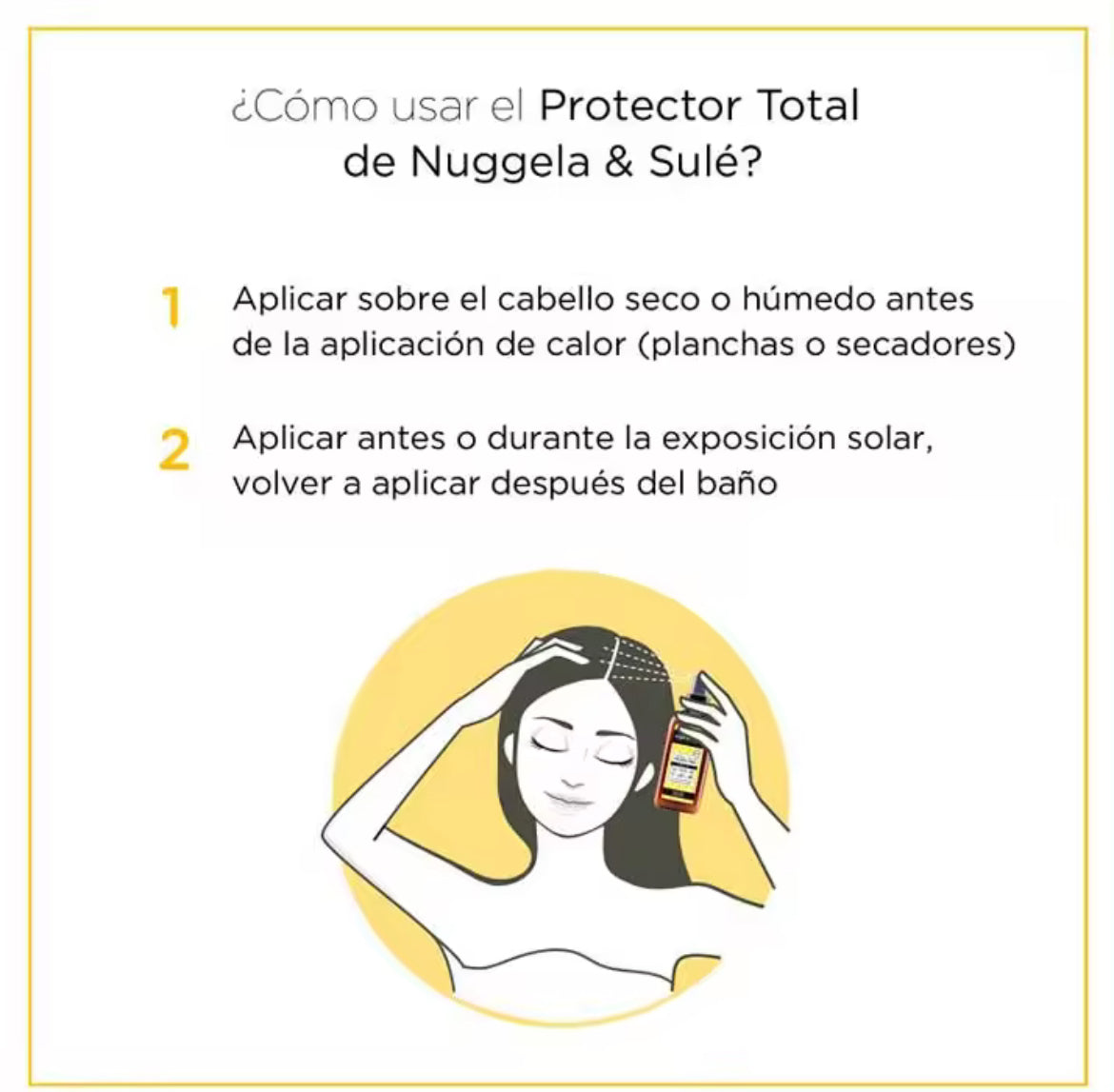 Nuggela&sule Protector Capilar Total 125 Ml.
Protección Solar y Térmica