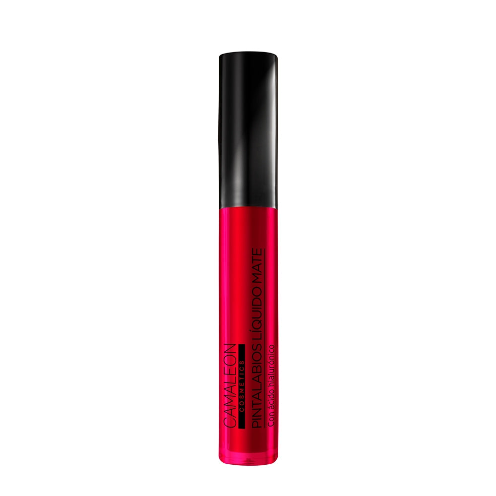 Labial líquido mate rojo carmín LM02